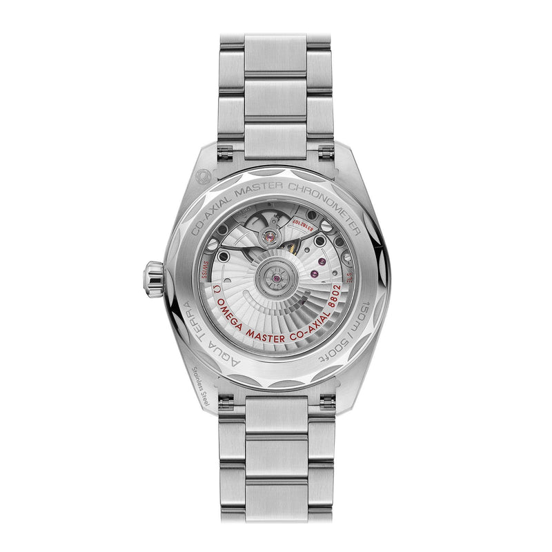 Omega Seamaster Aqua Terra Quartz Purple Dial Silver Steel Strap Watch for Women - 220.10.28.60.60.001 Buy Now By Omega