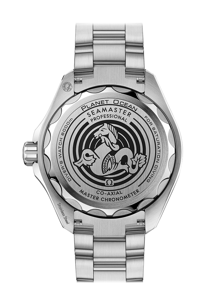 Omega Seamaster Planet Ocean 6000M Co Axial Master Chronometer Blue Dial Silver Steel Strap Watch for Men - 21530462103001 Buy Now By Omega