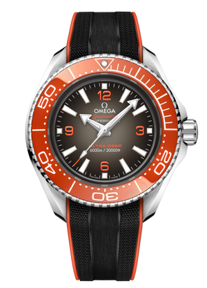 Omega Seamaster Planet Ocean 6000M Co Axial Master Chronograph Black Dial Black Rubber Strap Watch for Men - 21532462106001 Buy Now By Omega