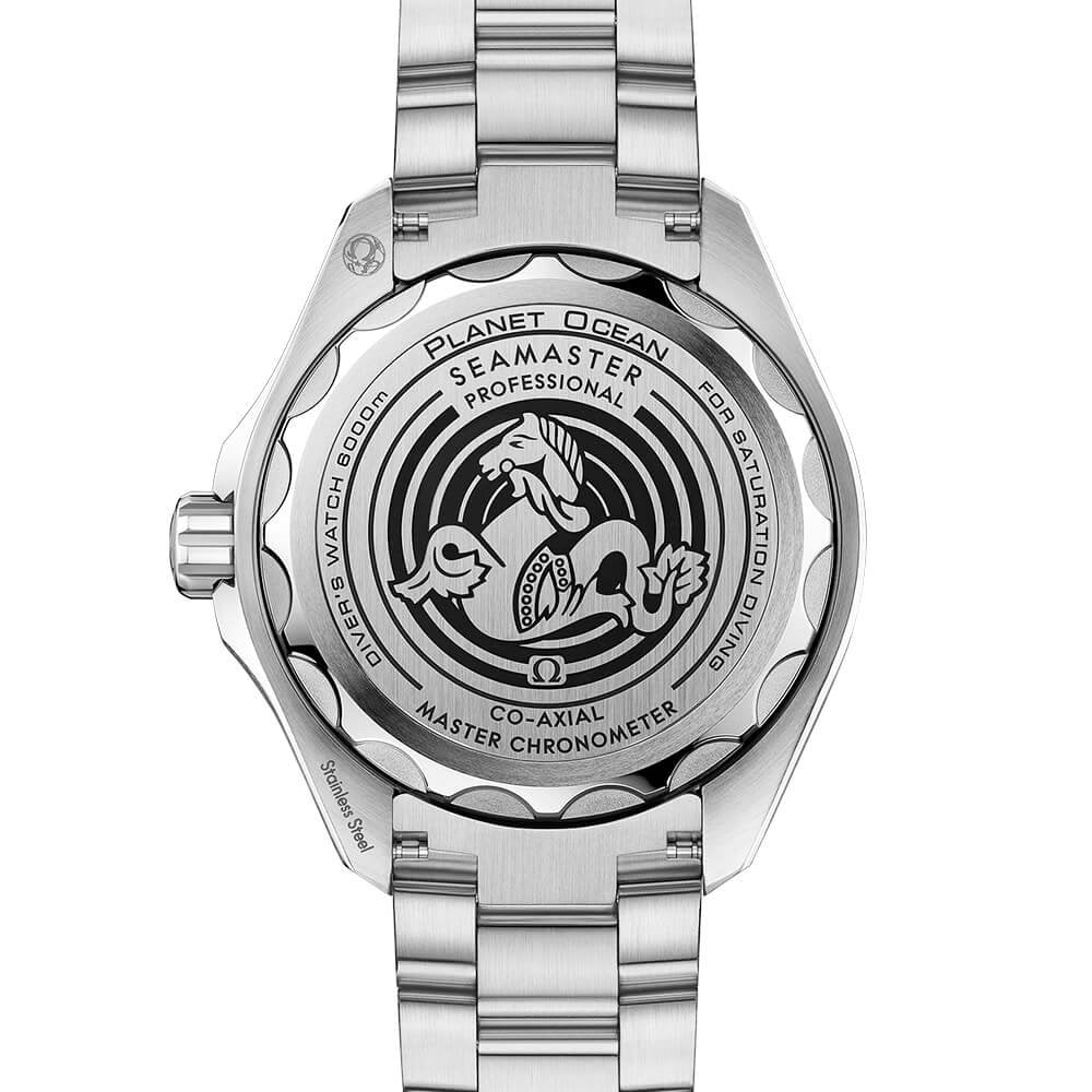 Omega Planet Ocean 6000M Co Axial Master Chronometer 45.5mm White Dial Silver Steel Strap Watch for Men - 21530462104001 Buy Now By Omega