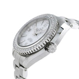 Gucci Dive Diamonds Mother of Pearl Dial Silver Steel Strap Watch For Women - YA136406 Buy Now By Gucci