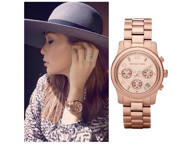 Michael Kors Runway Rose Gold Dial Rose Gold Steel Strap Watch for Women - MK5128 Buy Now By Michael Kors