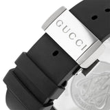 Gucci Dive Analog Quartz Black Dial Black Rubber Strap Watch For Men - YA136204 Buy Now By Gucci