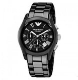 Emporio Armani Black Ceramic Dial Ceramic Strap Watch For Women - AR1401 Buy Now By Emporio Armani