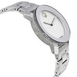 Movado Bold Crystal Dot Silver Dial Silver Steel Strap Watch For Women - 3600334 Buy Now By Movado