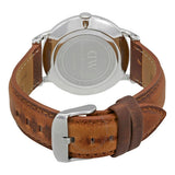 Daniel Wellington Dapper Durham White Dial Brown Leather Strap Watch For Men - DW00100116 Buy Now By Daniel Wellington