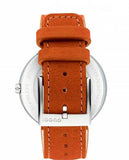 Gucci Interlocking G Quartz Orange Dial Orange Leather Strap Watch For Women - YA133316 Buy Now By Gucci