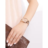 Michael Kors Runway Rose Gold Dial Two Tone Steel Strap Watch for Women - MK4301 Buy Now By Michael Kors