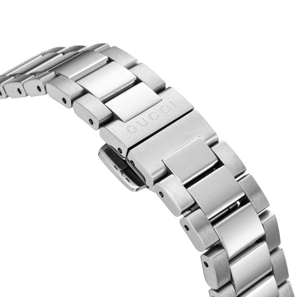 Gucci G Timeless Quartz Mother of Pearl Pink Dial Silver Steel Strap Watch For Women - YA1265013 Buy Now By Gucci