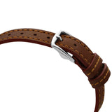 Coach Delancey Slim Cream Dial Brown Leather Strap Watch For Women - 14502789 Buy Now By Coach