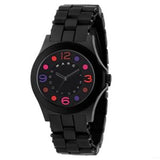 Marc Jacobs Pelly Black Dial Black Silicone Strap Watch for Women - MBM2543 Buy Now By Marc Jacobs