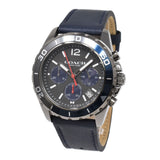 Coach Kent Grey Dial Blue Leather Strap Watch for Men - 14602558 Buy Now By Coach