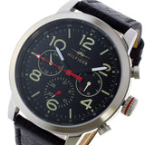Tommy Hilfiger Jake Chronograph Black Dial Black Leather Strap Watch for Men - 1791232 Buy Now By Tommy Hilfiger