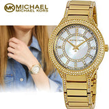 Michael Kors Kerry Mother of Pearl Dial Gold Steel Strap Watch for Women - MK3312 Buy Now By Michael Kors