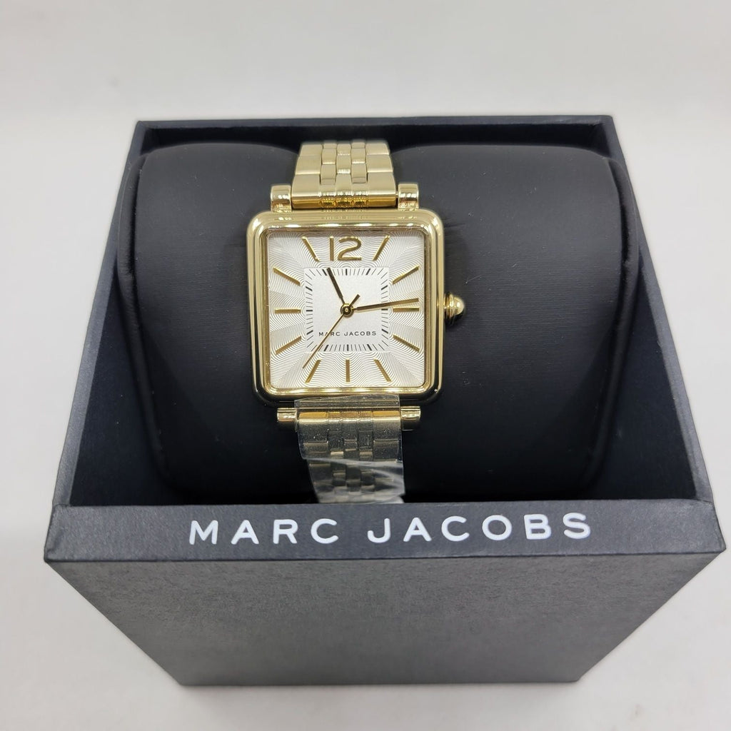 Marc Jacobs Vic Silver Dial Gold Steel Strap Watch for Women - MJ3462 Buy Now By Marc Jacobs