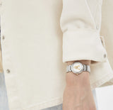 Versace Virtus Quartz White Dial Silver Steel Strap Watch For Women - VET300621 Buy Now By Versace