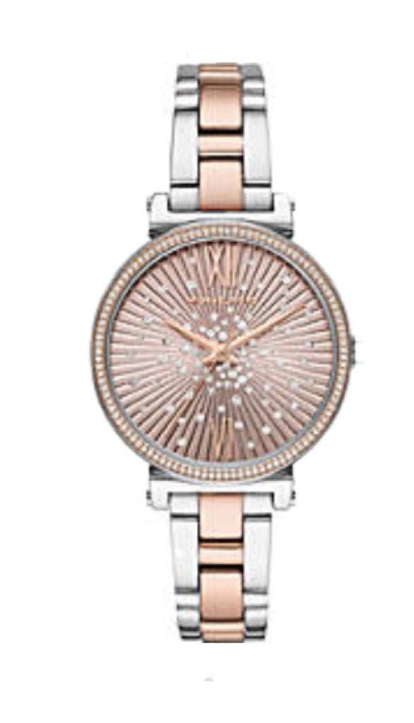 Michael Kors Sofie Quartz Rose Gold Dial Two Tone Steel Strap Watch For Women - MK3972 Buy Now By Michael Kors