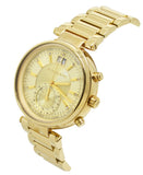 Michael Kors Sawyer White Dial Gold Steel Strap Watch for Women - MK6362 Buy Now By Michael Kors