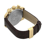 Versace V-Ray Chronograph Quartz Black Dial Brown Leather Strap Watch For Men - VEDB00318 Buy Now By Versace