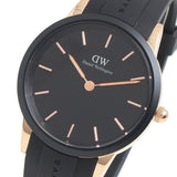 Daniel Wellington Iconic Motion Black Dial Rubber Strap Watch For Women - DW00100426 Buy Now By Daniel Wellington