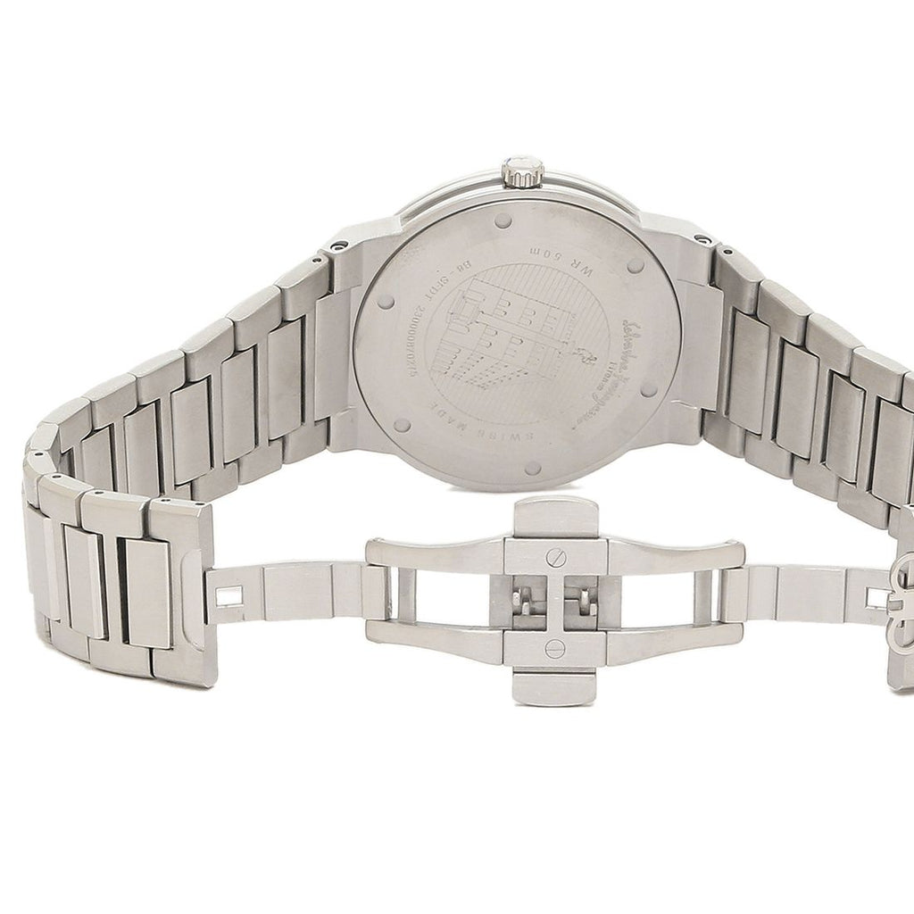 Salvatore Ferragamo F-80 Classic Green Dial Silver Steel Strap Watch for Men - SFDT02123 Buy Now By Salvatore Ferragamo