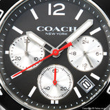 Coach Kent Grey Dial Grey Leather Strap Watch for Men - 14602561 Buy Now By Coach