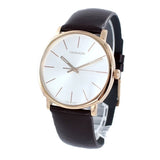 Calvin Klein Posh Silver Dial Brown Leather Strap Watch for Men - K8Q316G6 Buy Now By Calvin Klein