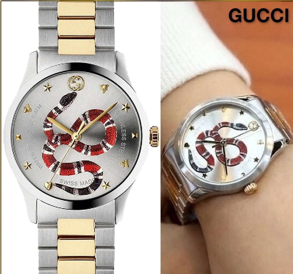 Gucci G Timeless Quartz Silver Dial Silver Steel Strap Watch For Women - YA1264075 Buy Now By Gucci