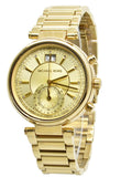 Michael Kors Sawyer White Dial Gold Steel Strap Watch for Women - MK6362 Buy Now By Michael Kors