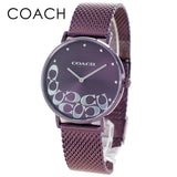 Coach Perry Purple Dial Purple Mesh Bracelet Watch for Women - 14503823 Buy Now By Coach