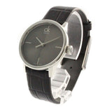 Calvin Klein Accent Black Dial Black Leather Strap Watch for Women - K2Y2Y1C3 Buy Now By Calvin Klein
