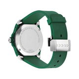 Gucci Dive Tiger Green Dial Green Rubber Strap Watch For Men - YA136316 Buy Now By Gucci