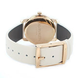 Calvin Klein City Silver Dial White Leather Strap Watch for Women - K2G236X6 Buy Now By Calvin Klein