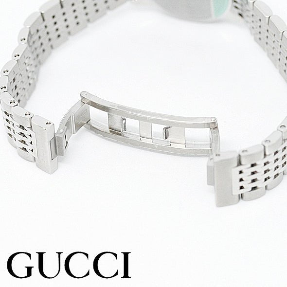 Gucci G Timeless Diamonds Mother of Pearl Dial Silver Steel Strap Watch For Women - YA126504 Buy Now By Gucci