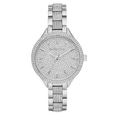 Michael Kors Runway Crystals Silver Dial Silver Steel Strap Watch for Women - MK3822 Buy Now By Michael Kors