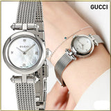 Gucci Diamantissima Diamonds Mother of Pearl Dial Silver Mesh Bracelet Watch for Women - YA141512 Buy Now By Gucci
