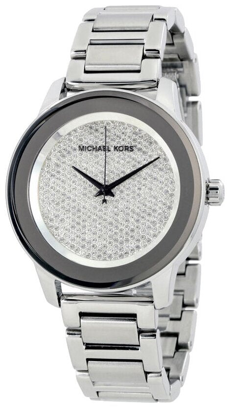 Michael Kors Kinley Diamond Pave Silver Dial Silver Steel Strap Watch for Women - MK5996 Buy Now By Michael Kors