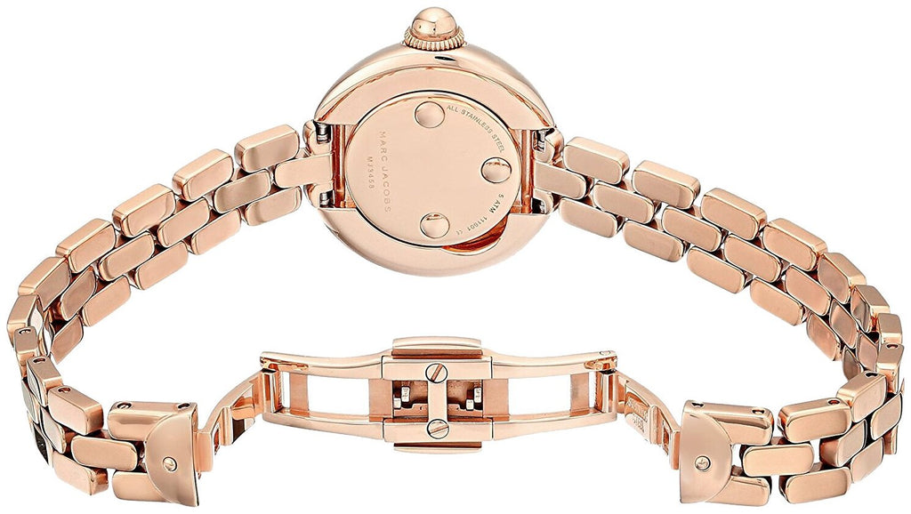 Marc Jacobs Courtney White Dial Rose Gold Steel Strap Watch for Women - MJ3458 Buy Now By Marc Jacobs