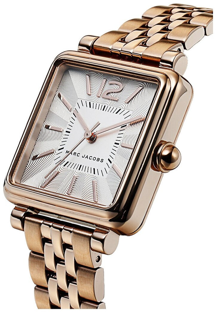 Marc Jacobs Vic Silver Dial Rose Gold Steel Strap Watch for Women - MJ3514 Buy Now By Marc Jacobs