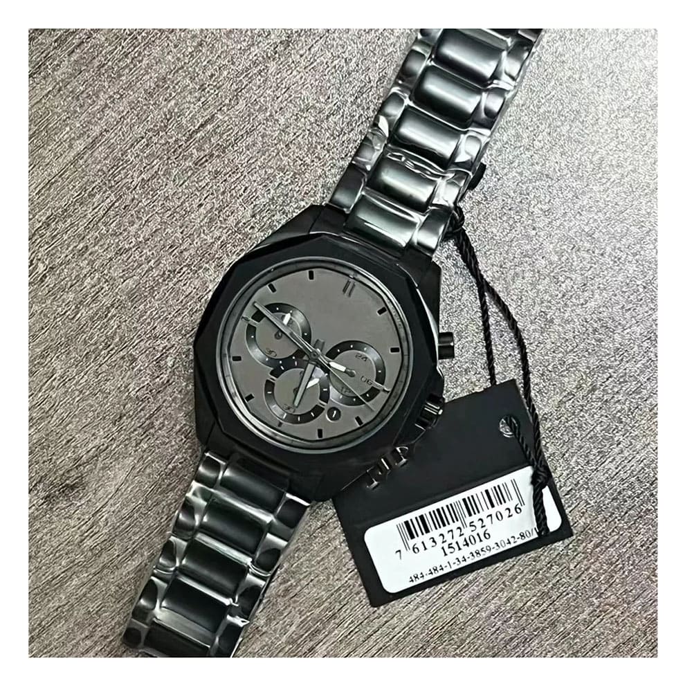 Hugo Boss Cloud Chronograph Black Dial Black Steel Strap Watch For Men - 1514016 Buy Now By Hugo Boss