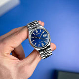 Citizen Tsuyosa Automatic Blue Dial Silver Steel Strap Watch For Men - NJ0150-81L Buy Now By Citizen