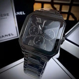 Guess Integrity Analog Black Dial Black Steel Strap Watch for Men - GW0631G2 Buy Now By Guess