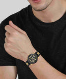 Guess Delta Black Dial Black Rubber Strap Watch for Men - GW0051G2 Buy Now By Guess