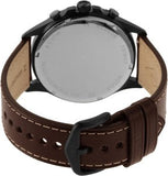 Fossil Forrester Chronograph Black Dial Brown Leather Strap Watch for Men - FS5608 Buy Now By Fossil