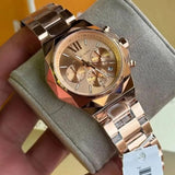 Michael Kors Raquel Analog Rose Gold Dial Rose Gold Steel Strap Watch For Women - MK4688 Buy Now By Michael Kors