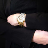 Michael Kors Runway Chronograph Gold Dial Two Tone Steel Strap Watch For Women - MK7329 Buy Now By Michael Kors