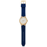 Michael Kors Lennox Three Hand White Dial Blue Silicone Strap Watch For Women - MK7333 Buy Now By Michael Kors