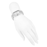 Michael Kors Empire Three Hand Silver Dial Silver Steel Strap Watch For Women - MK7407 Buy Now By Michael Kors