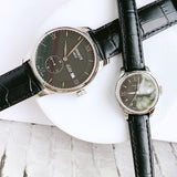 Tissot Le Locle Automatic Lady Black Dial Black Leather Strap Watch for Women - T41.1.123.57 Buy Now By Tissot