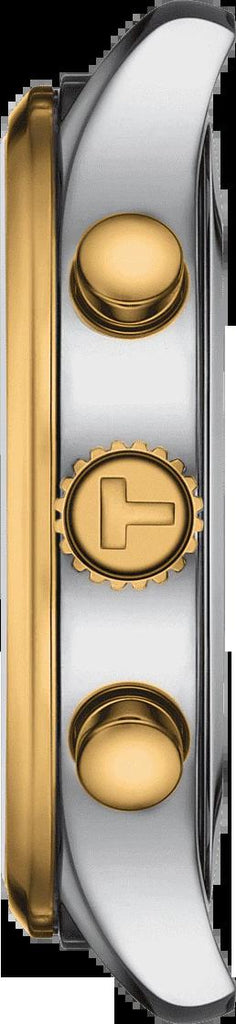 Tissot T Sport Chrono XL Classic Gold Dial Two Tone Steel Strap Watch for Men - T116.617.22.021.00 Buy Now By Tissot